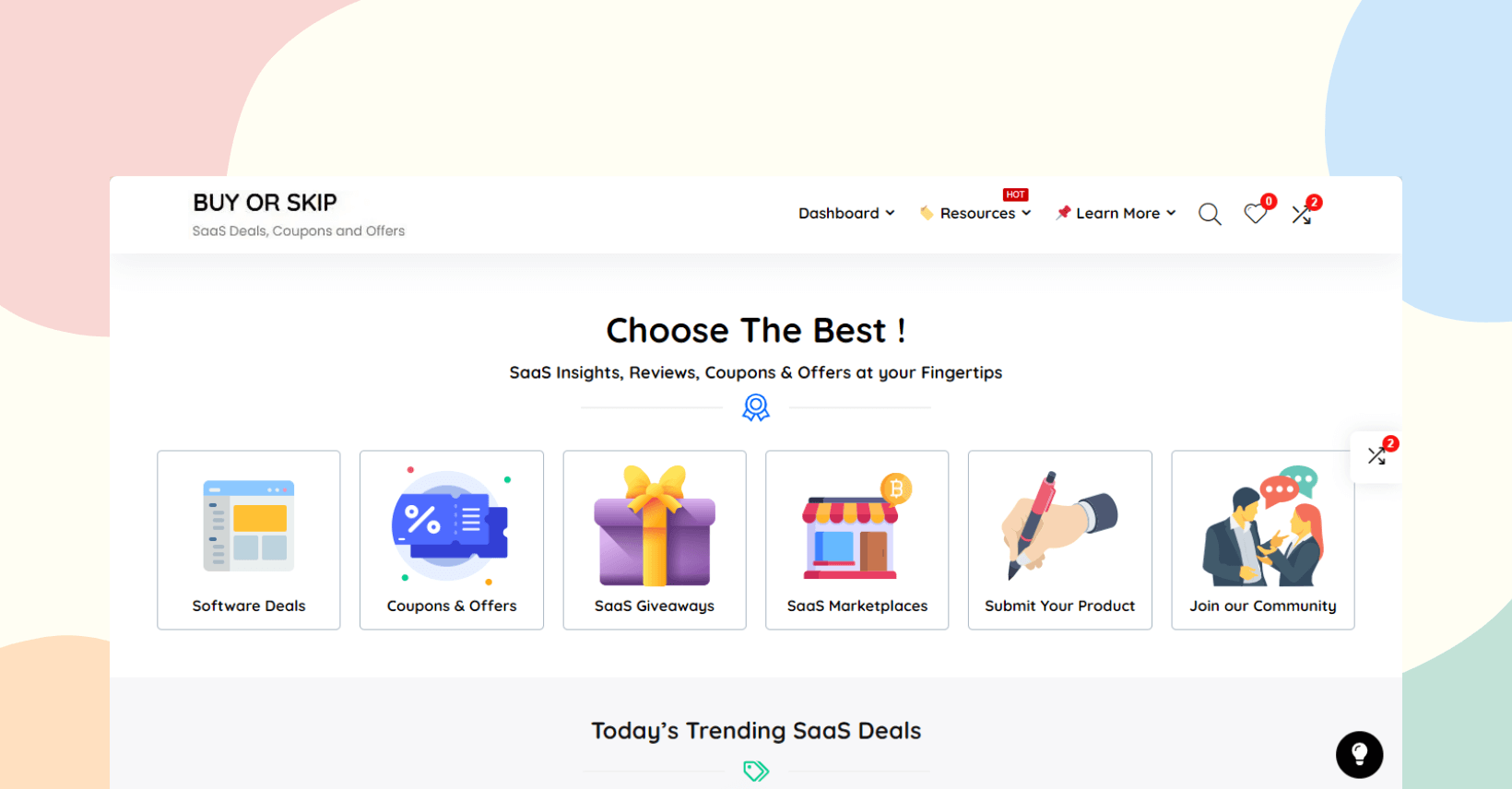 Buy or Skip SaaS Reviews, Coupons and Giveaways