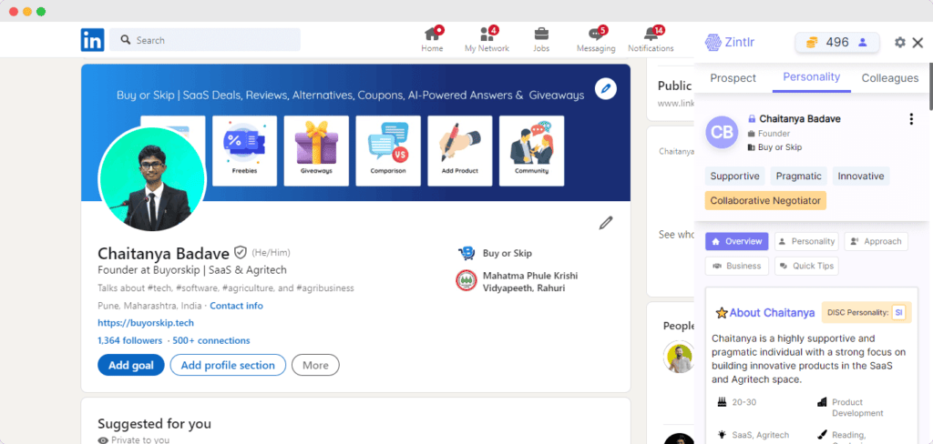 Personality Intelligence